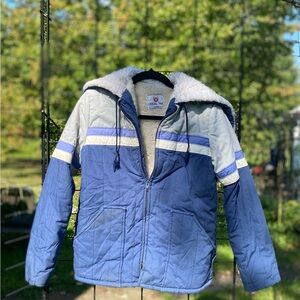 Vintage winter ski jacket